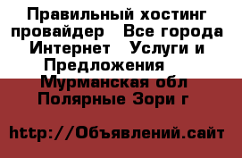 Правильный хостинг провайдер - Все города Интернет » Услуги и Предложения   . Мурманская обл.,Полярные Зори г.